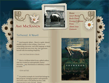 Tablet Screenshot of amymackinnon.com